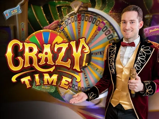 Crazy Time game tile in the Odds96 casino lobby Crazy Time game tile in the Odds96 casino lobby